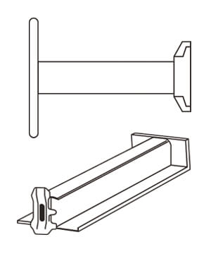 Single Inside Board Support